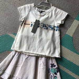 Summer or spring outfit for baby girl
